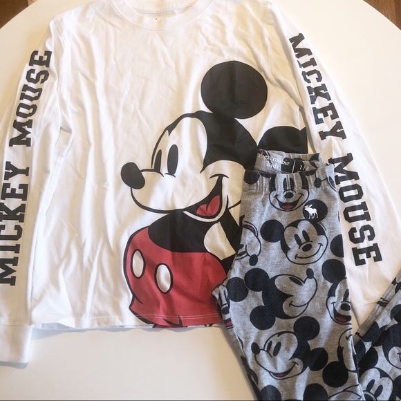 abercrombie kids Other - Abercrombie Kids Disney Mickey Mouse outfit 7/8